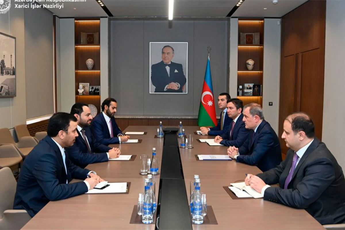 Ceyhun Bayramov Qətər XİN-in dövlət naziri ilə görüşdü
