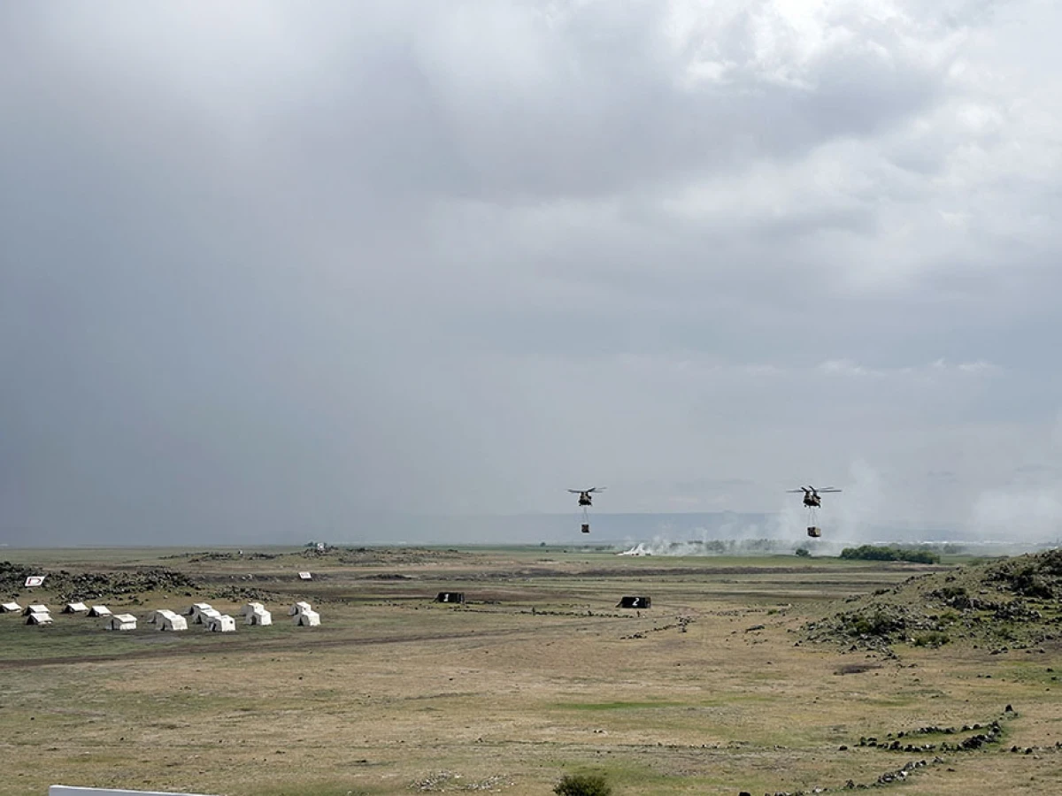 "Erciyes - 2025” təlimində "Yüksək Səviyyəli Müşahidəçi Günü" keçirildi — 1