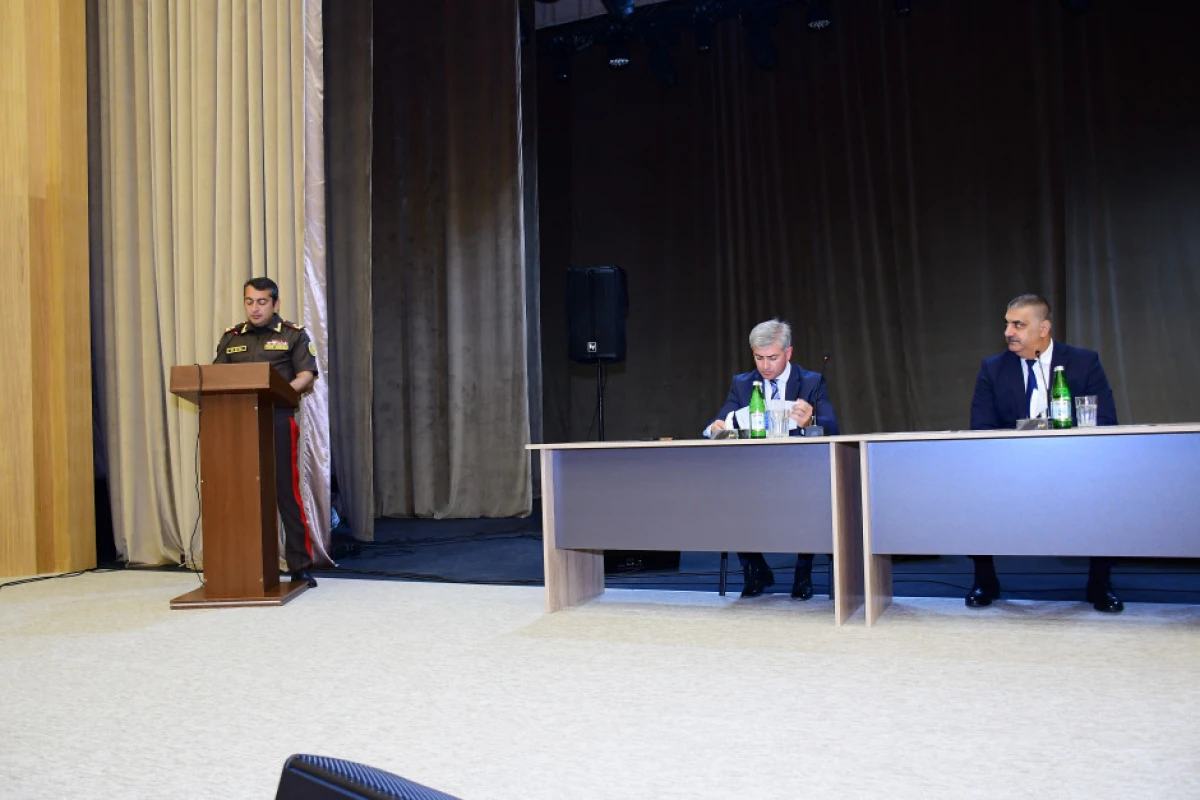 “Yanğına qarşı qabaqlayıcı tədbirlərin səmərəliliyinin artırılması” mövzusunda müşavirə keçirildi — 5