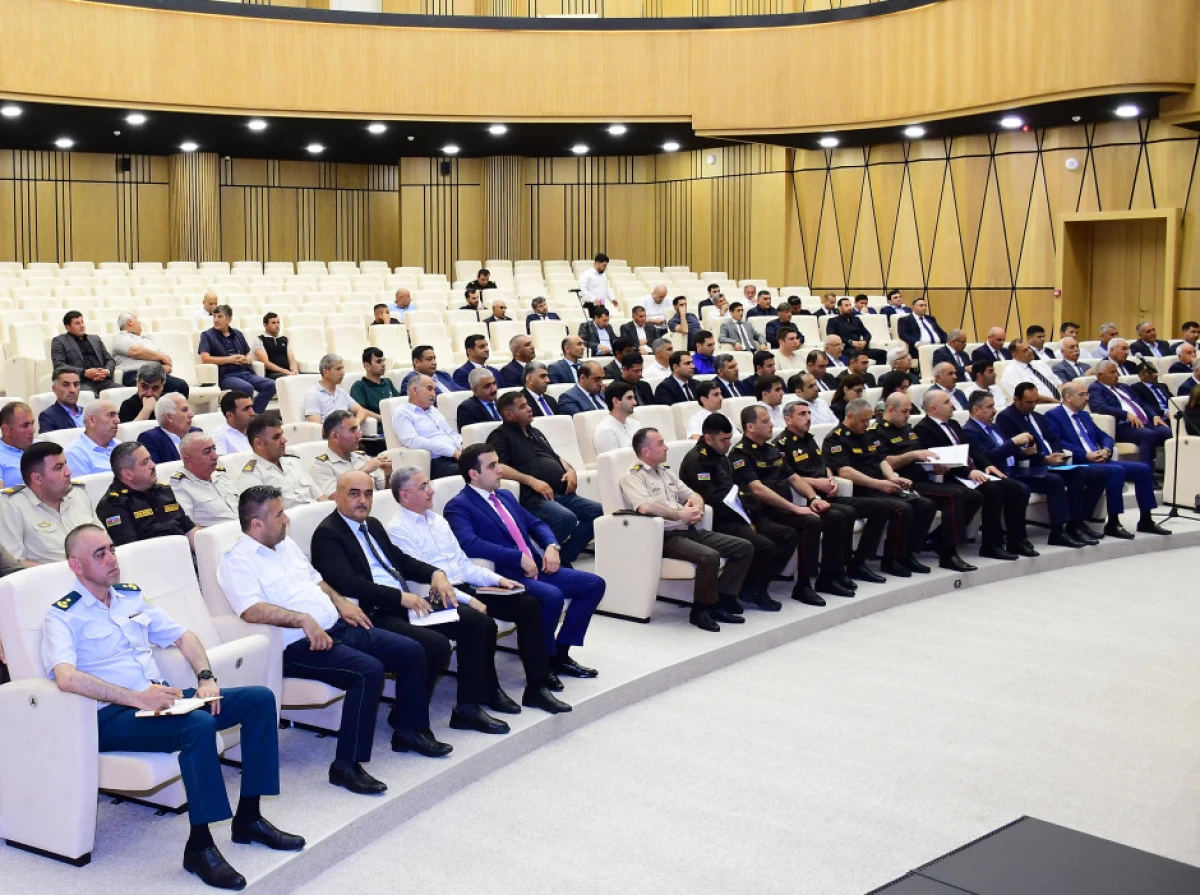 “Yanğına qarşı qabaqlayıcı tədbirlərin səmərəliliyinin artırılması” mövzusunda müşavirə keçirildi — 7