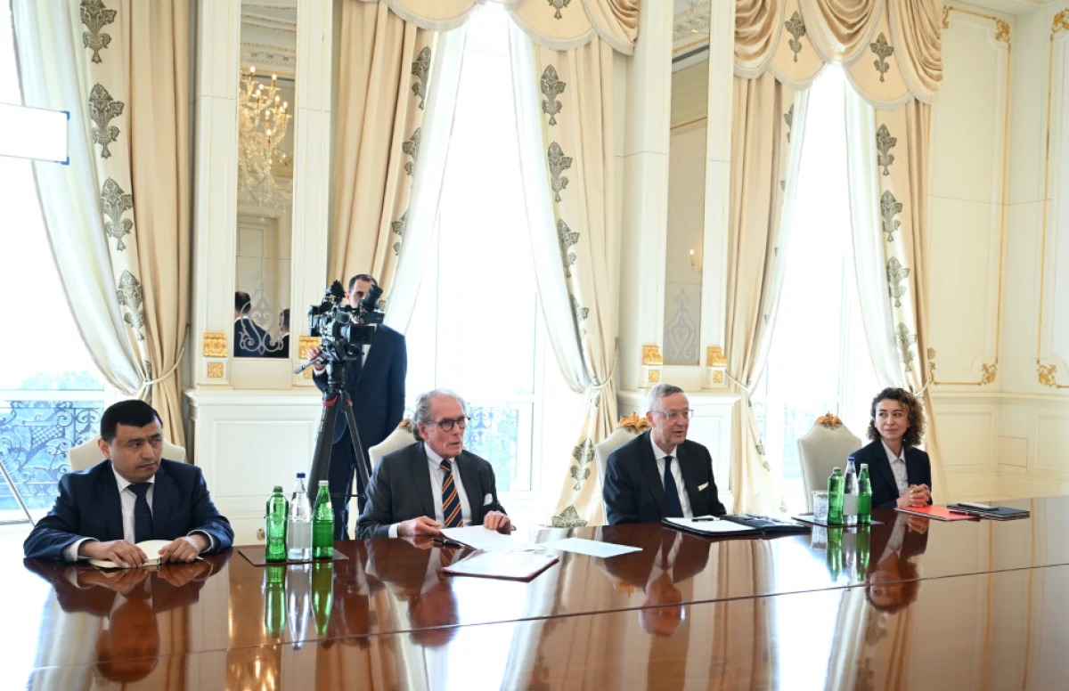 Prezident İlham Əliyev Alman İqtisadiyyatının Şərq Komitəsinin sədrini qəbul etdi - YENİLƏNDİ — 1