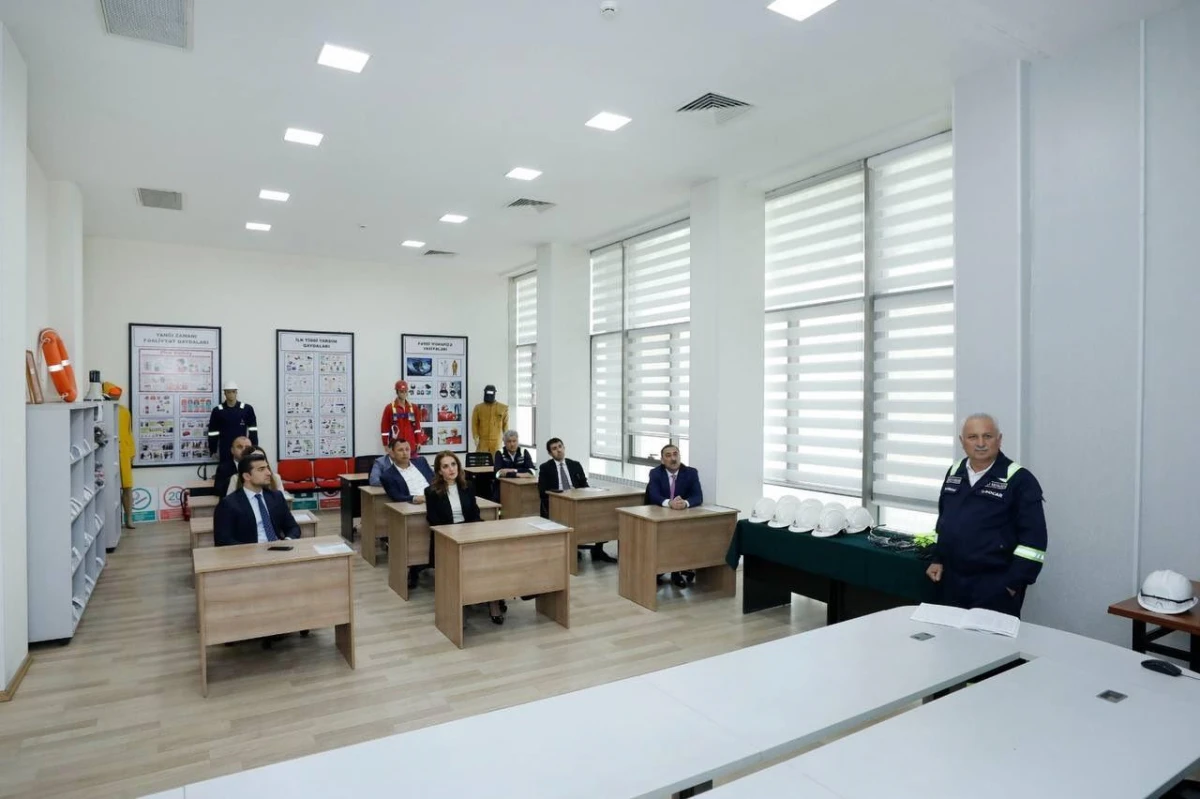 SOCAR-da “Yükqaldırma Təlim Poliqonu”nun açılışı oldu — 3