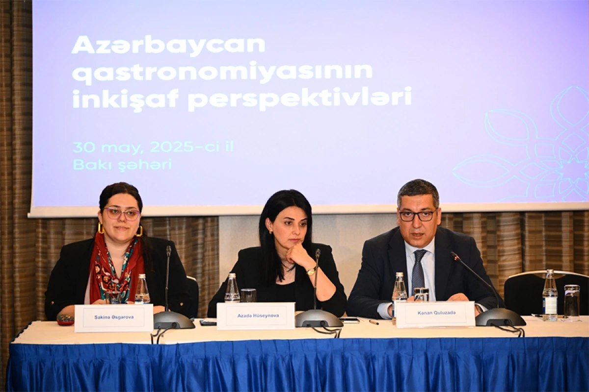 Qastronomiyanın inkişaf perspektivləri mövzusunda təqdimat keçirildi