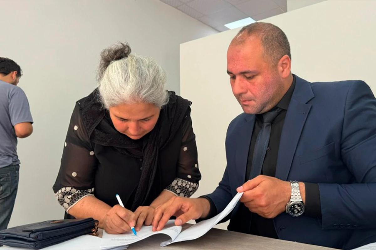 Köç karvanı Bəylik kəndinə çatdı, mənzillərin açarları təqdim edildi - YENİLƏNDİ 2