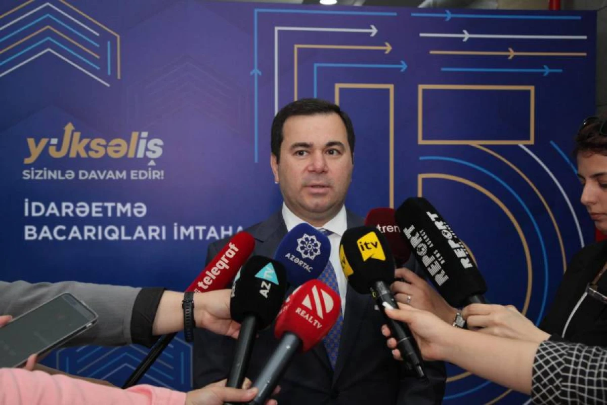 Fərhad Hacıyev: “İdarəetmə bacarıqları imtahanı Kadr Bankının formalaşmasına xidmət edir”