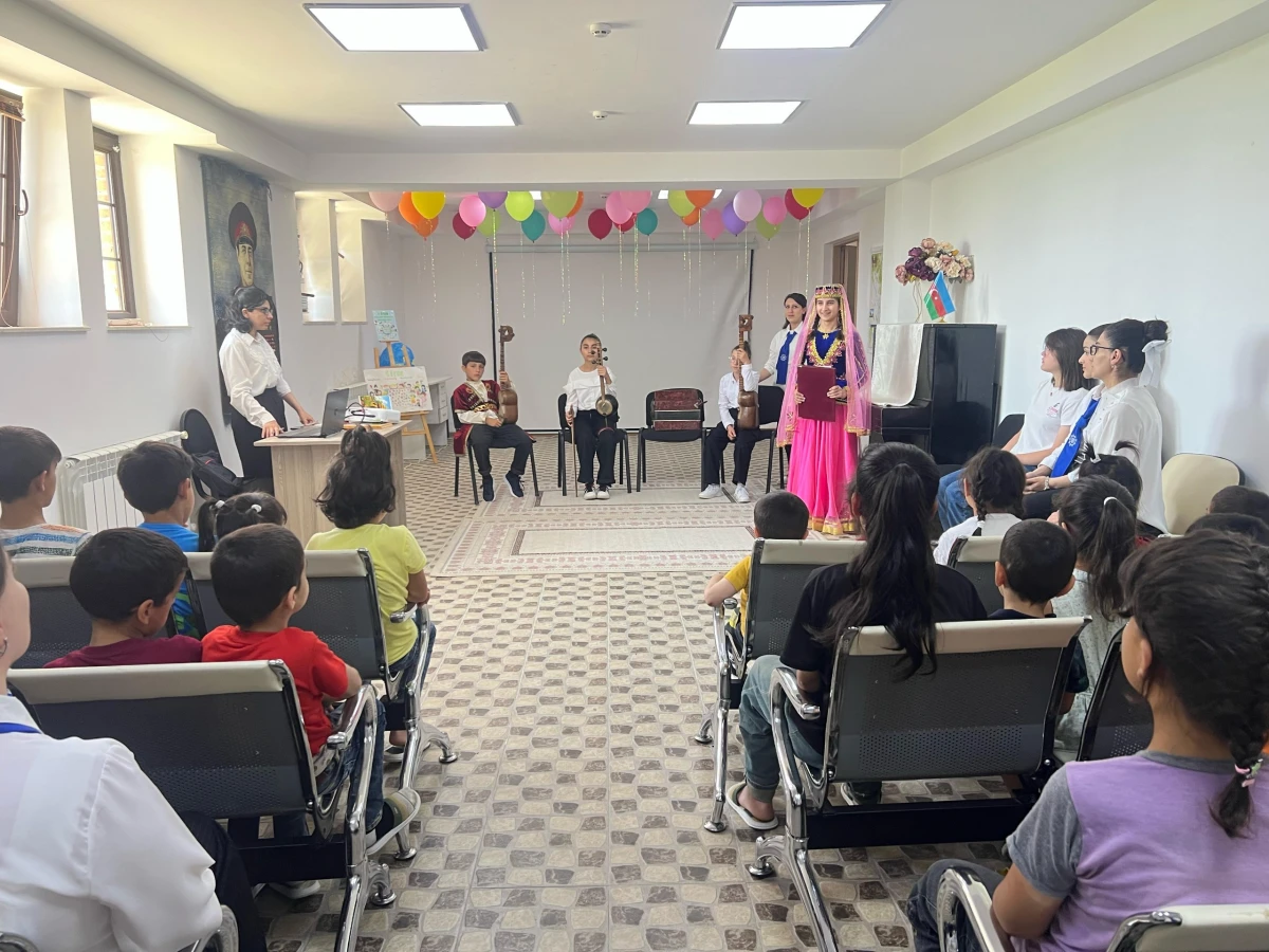 Şəkidəki Uşaq evi sosial xidmət müəssisəsində uşaqlar günü ilə bağlı şənlik oldu — 2