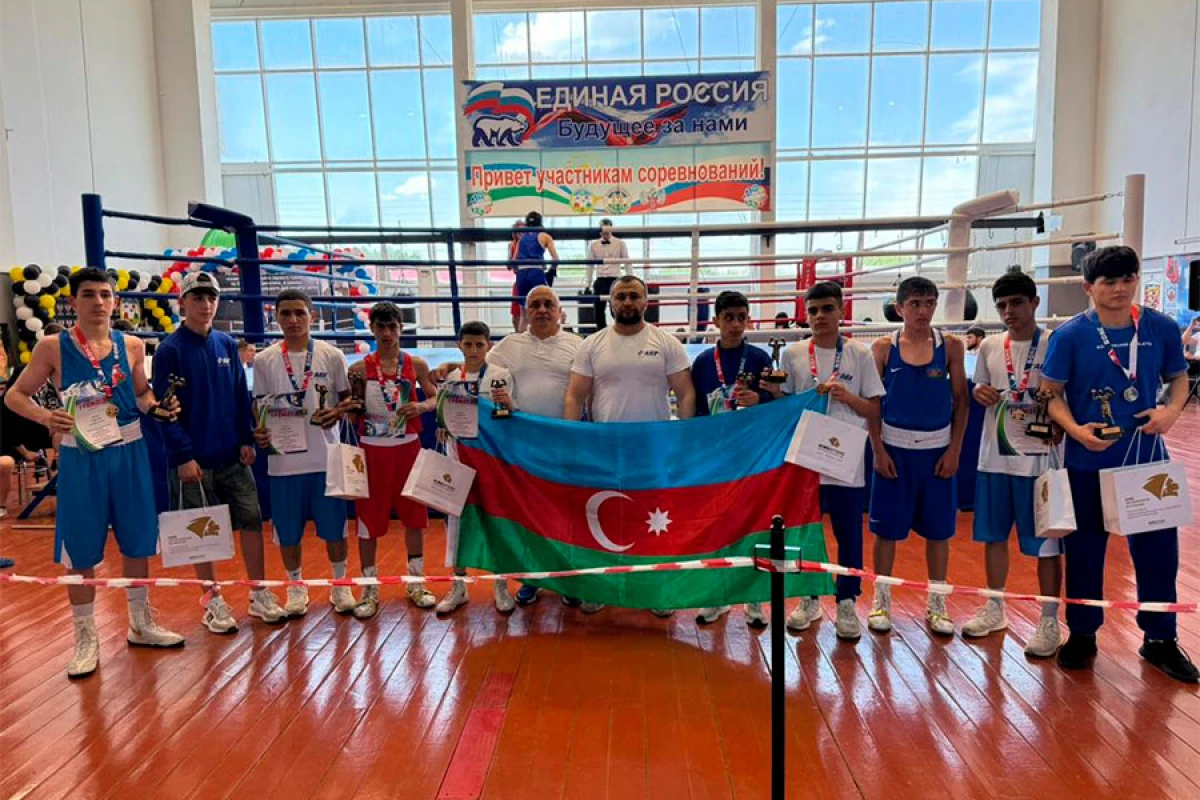 Boksçularımız beynəlxalq turnirdə 8 qızıl medal qazanıb