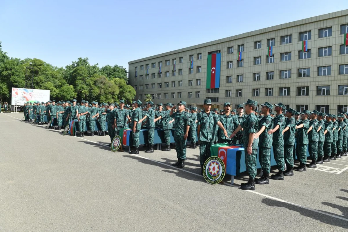 DSX-də Gənc əsgərlərin andiçmə mərasimi keçirildi — 6
