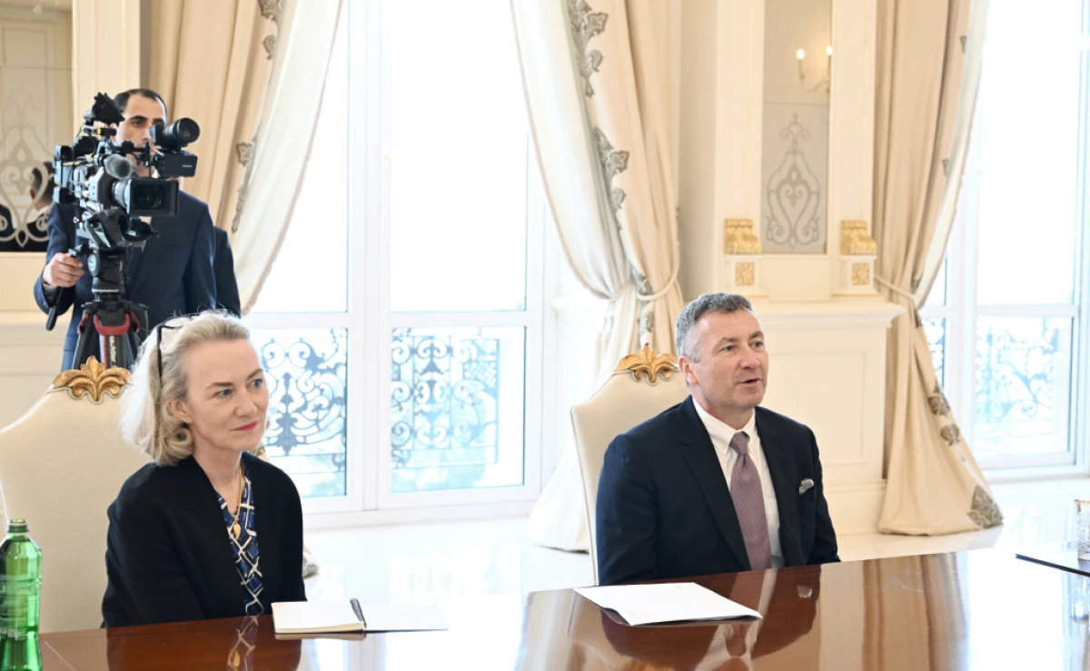 Prezident İlham Əliyev “ExxonMobil” şirkətinin vitse-prezidentini qəbul etdi - YENİLƏNDİ — 1