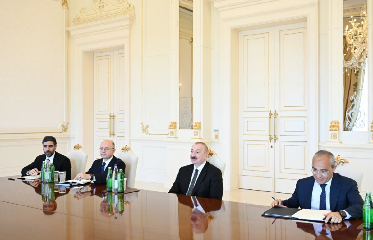 Prezident İlham Əliyev “ExxonMobil” şirkətinin vitse-prezidentini qəbul etdi - YENİLƏNDİ — 2