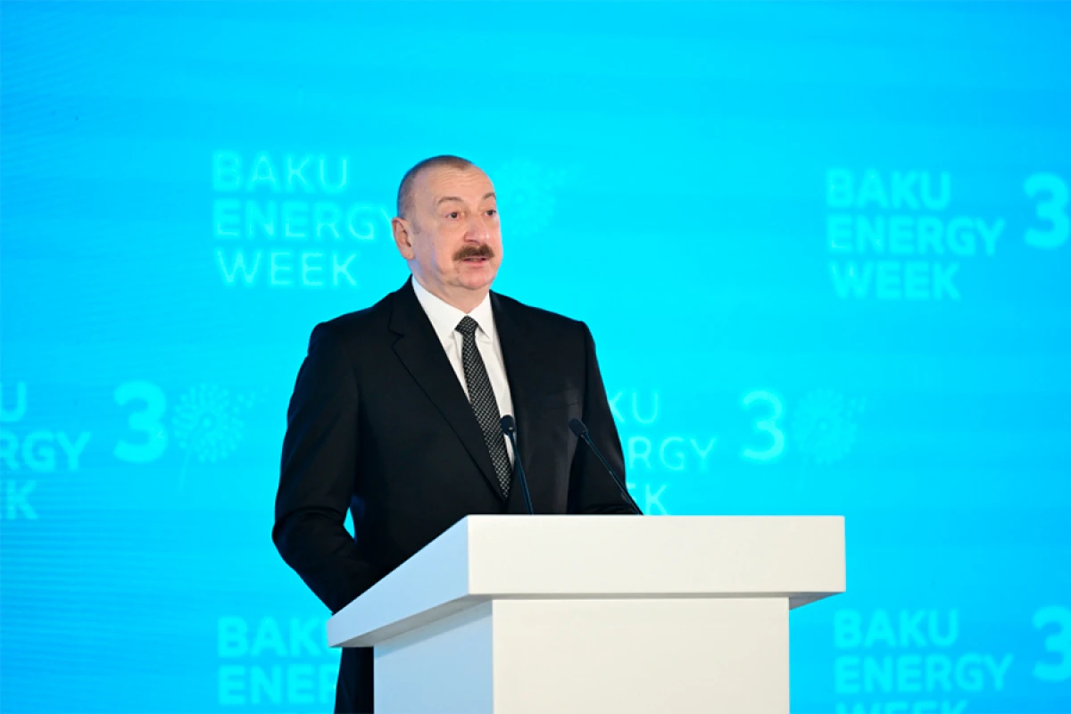İlham Əliyev “Bakı Enerji Həftəsi”nin iştirakçılarına müraciət ünvanladı