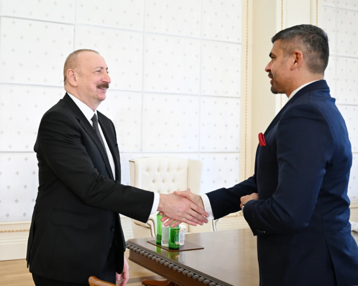 Prezident İlham Əliyev minifutbol üzrə dünya çempionatının qalibi olan Azərbaycan milli komandasının üzvlərini qəbul etdi - YENİLƏNDİ — 4