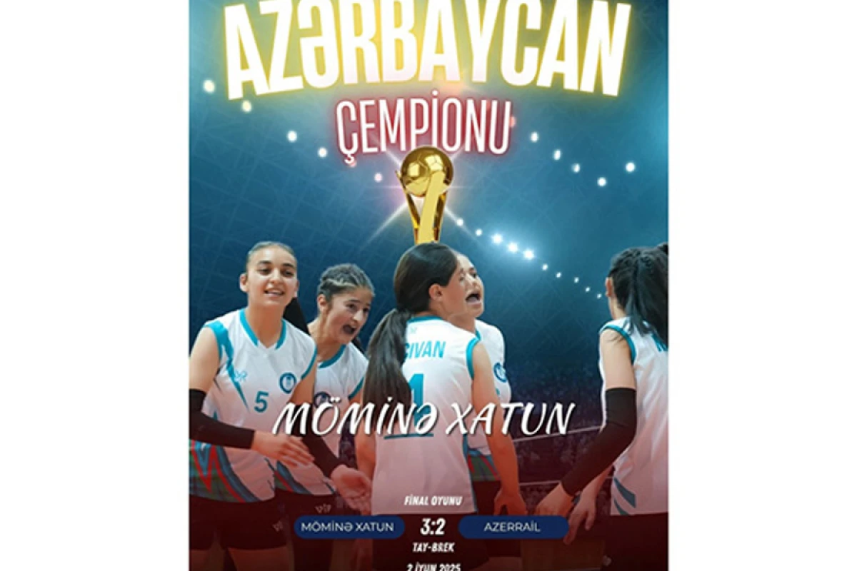 Naxçıvanın voleybol komandası ölkə çempionu oldu