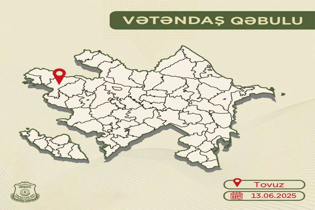 Xidmət rəisi Tovuzda vətəndaş qəbulu keçirəcək