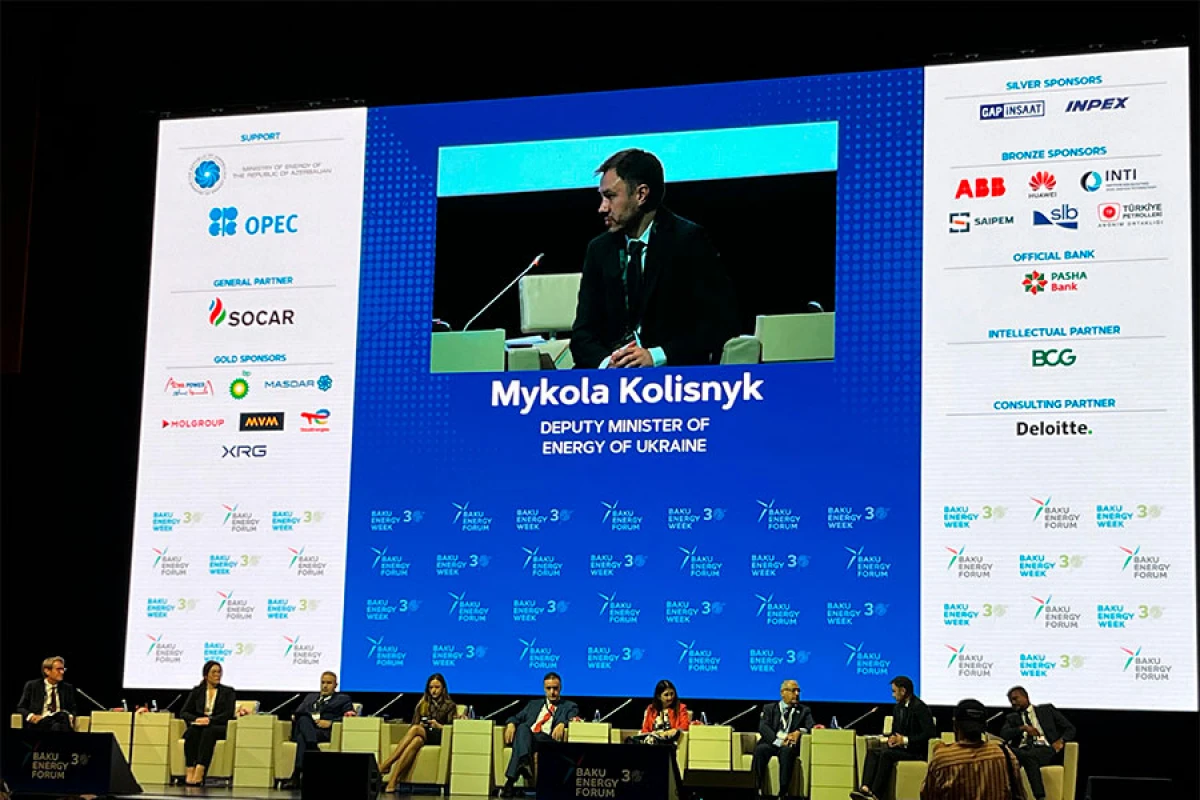 Mikola Kolisnik:“Ukraynanın bu istiqamətdə infrastruktur imkanları var”