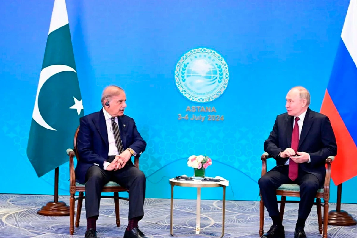 Pakistanın baş naziri Putinə məktub göndərdi