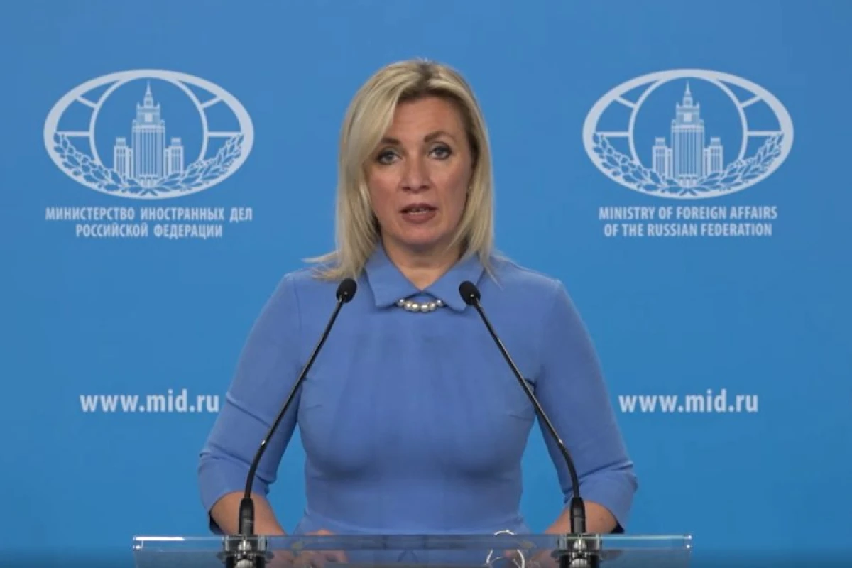 Zaxarova BMT Baş Assambleyasının yeni sədrini tənqid etdi