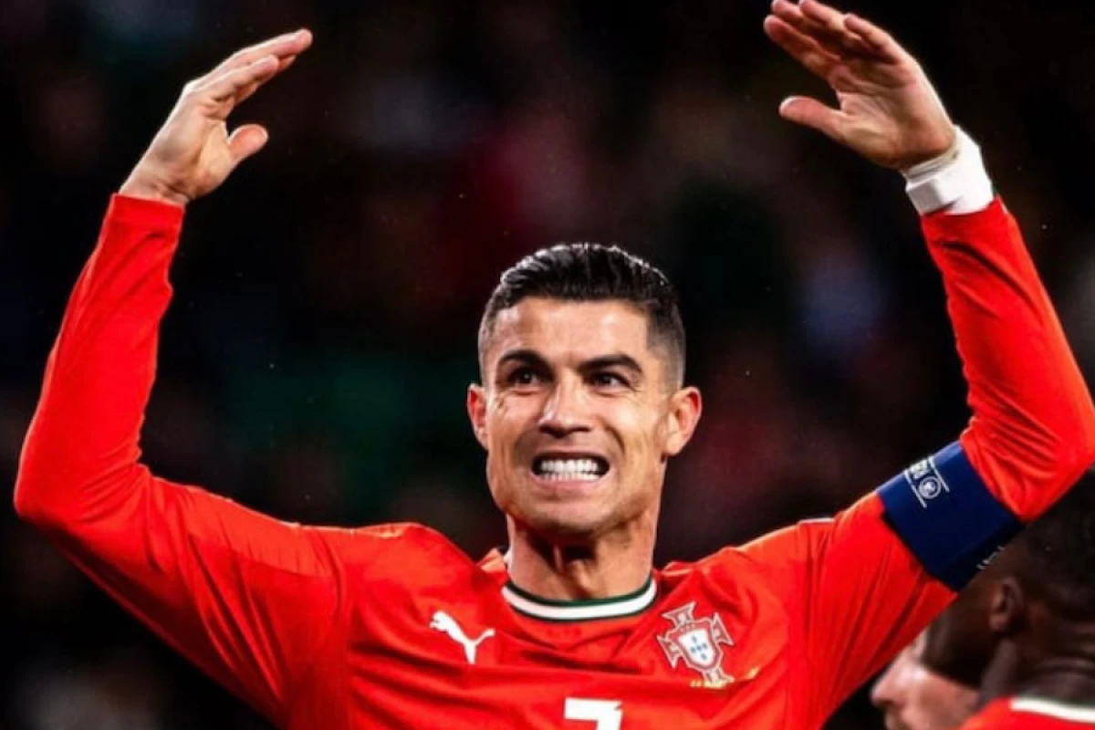 Ronaldu millidə yeni dünya rekorduna imza atdı