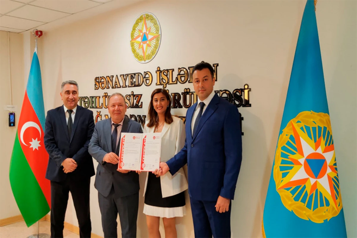 Dövlət Agentliyi beynəlxalq sertifikata layiq görüldü