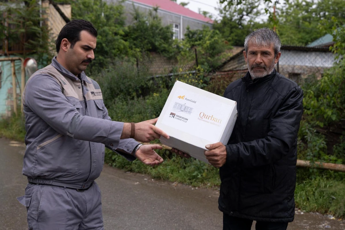 Daşkəsəndə Qurban bayramı münasibətilə sosial yardım aksiyası keçirildi — 6