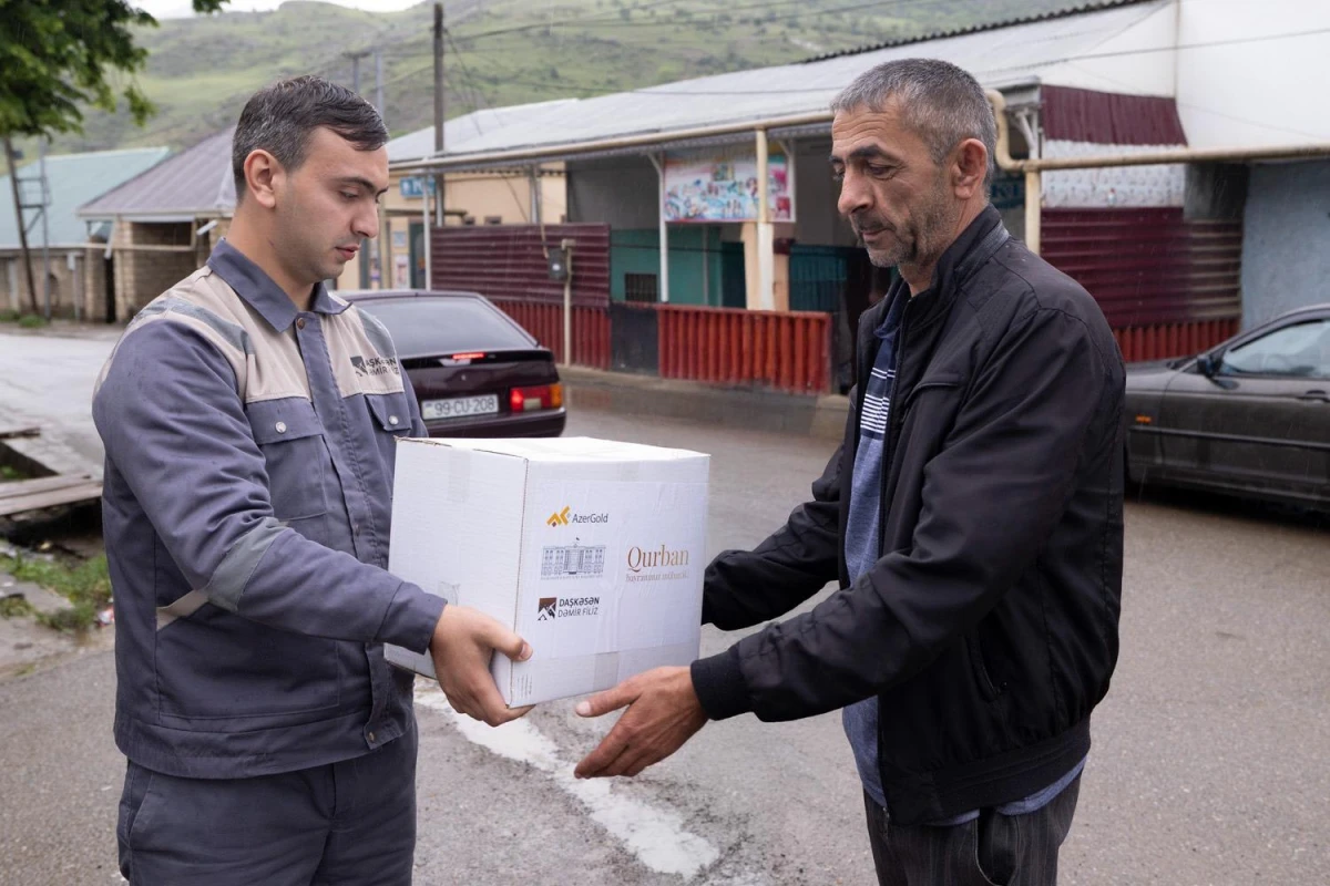Daşkəsəndə Qurban bayramı münasibətilə sosial yardım aksiyası keçirildi — 8