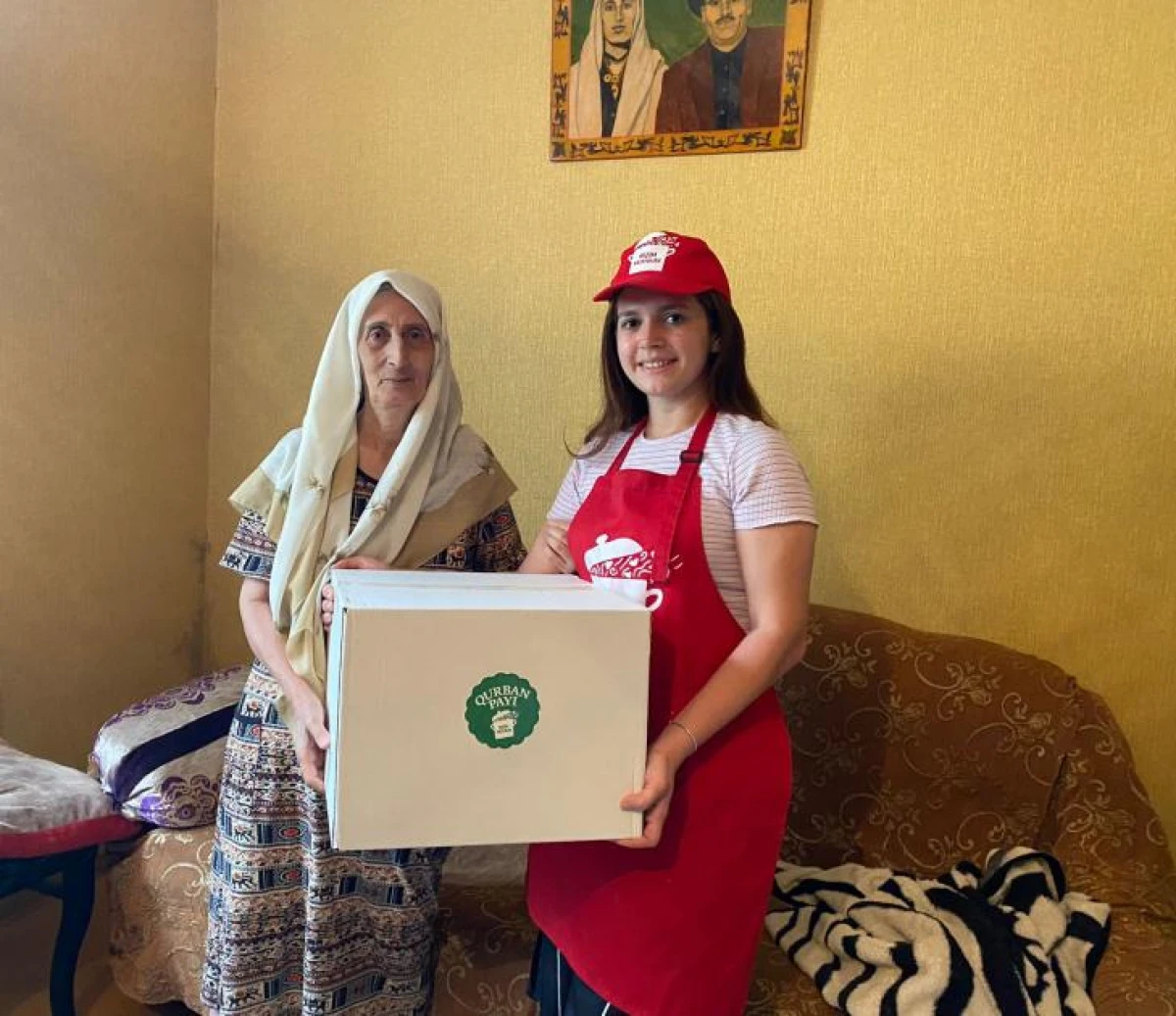 Leyla Əliyevanın təşəbbüsü ilə ailələrə qurban payları çatdırılır — 2