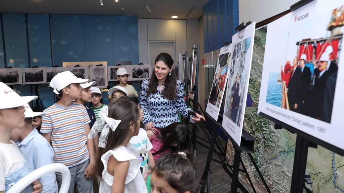 SOCAR şəhid əməkdaşlarının övladları üçün bayram tədbiri təşkil etdi — 4
