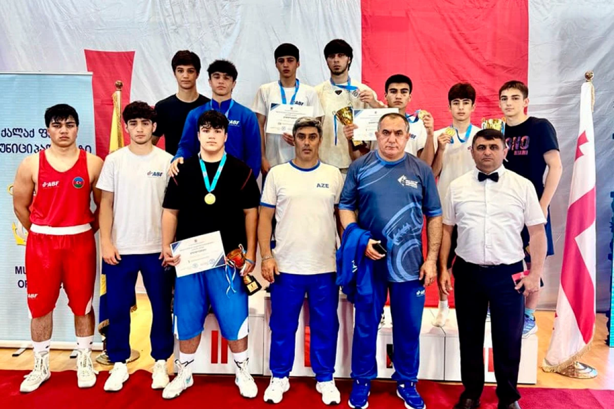 Boksçular Gürcüstanda 3-ü qızıl olmaqla, 7 medal qazandılar