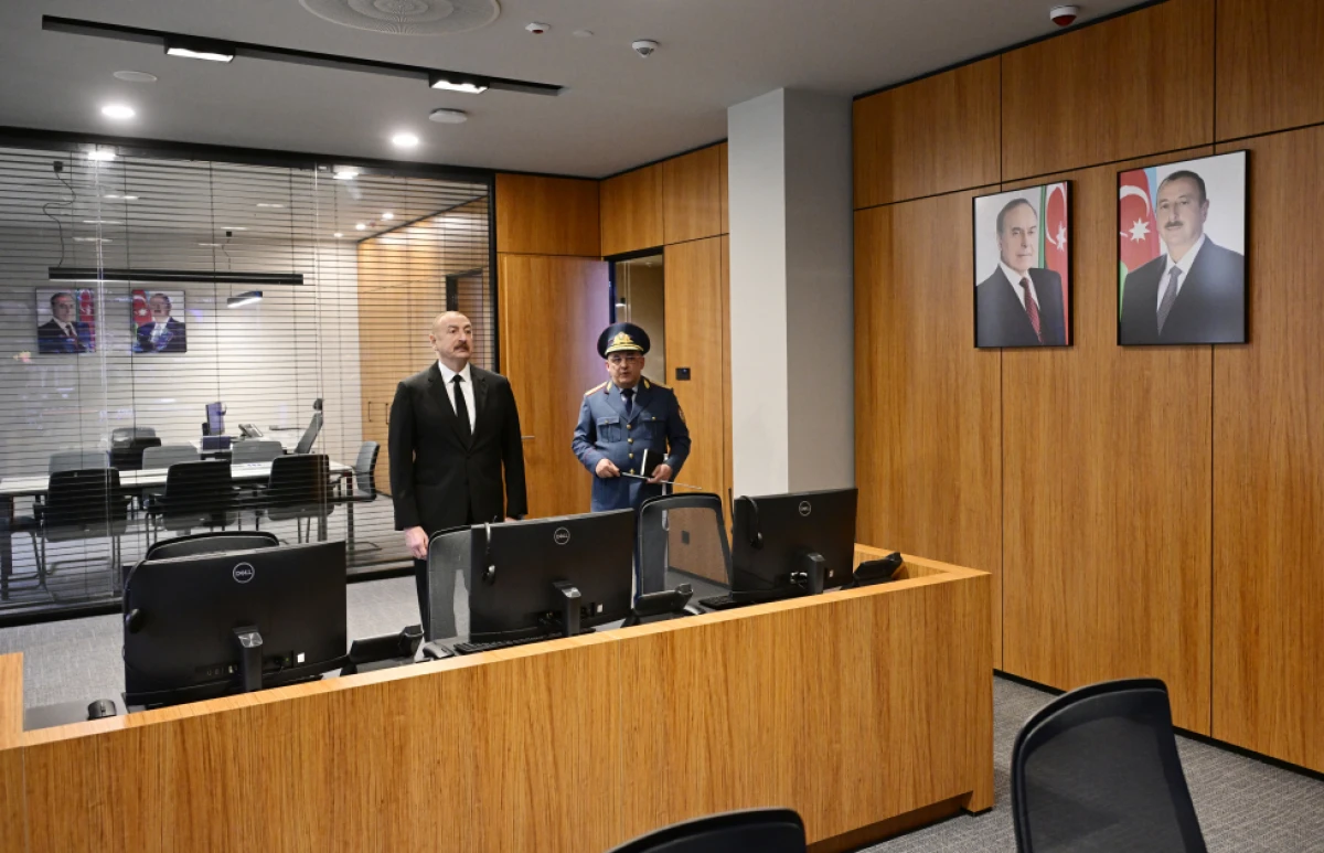 Prezident İlham Əliyev DGK-nın yeni inzibati binasının açılışında iştirak etdi — 5
