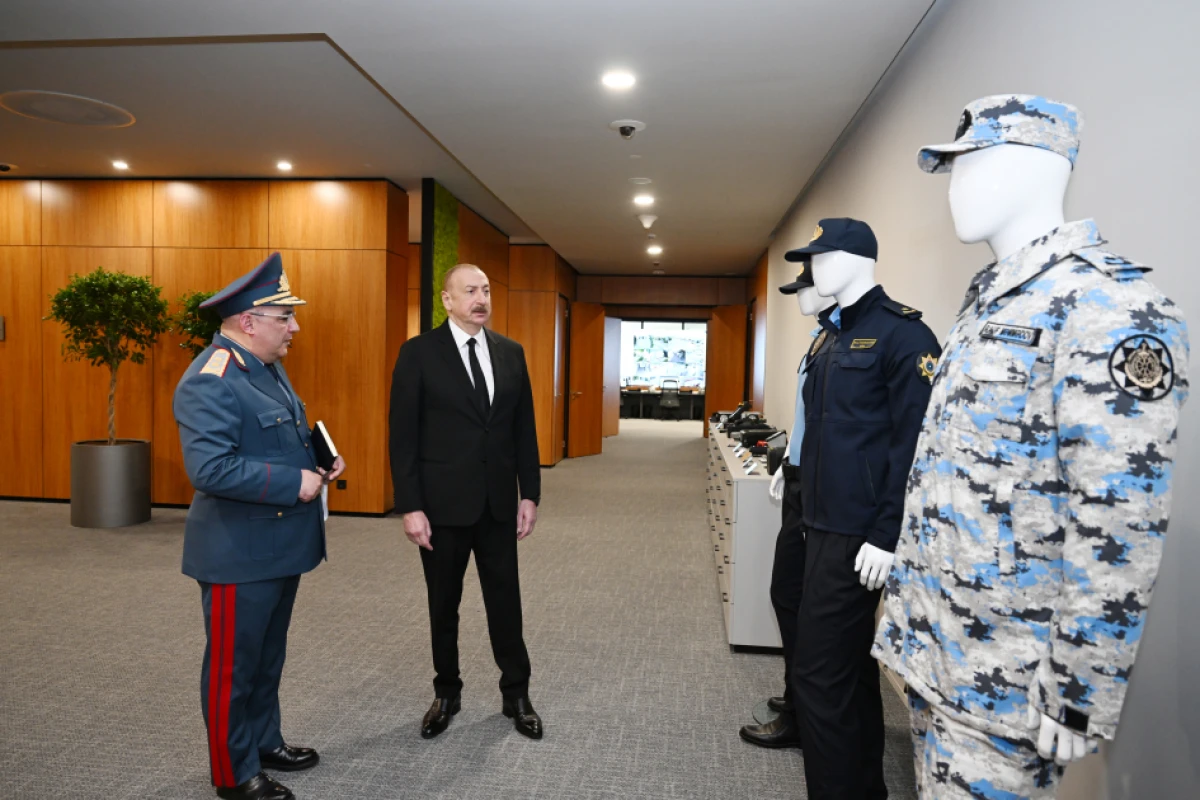 Prezident İlham Əliyev DGK-nın yeni inzibati binasının açılışında iştirak etdi — 7