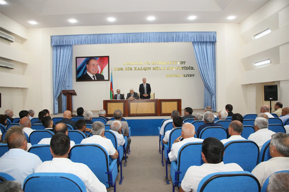 Bərdədə taxıl biçini prosesinin təşkilinə dair regional müşavirə keçirildi