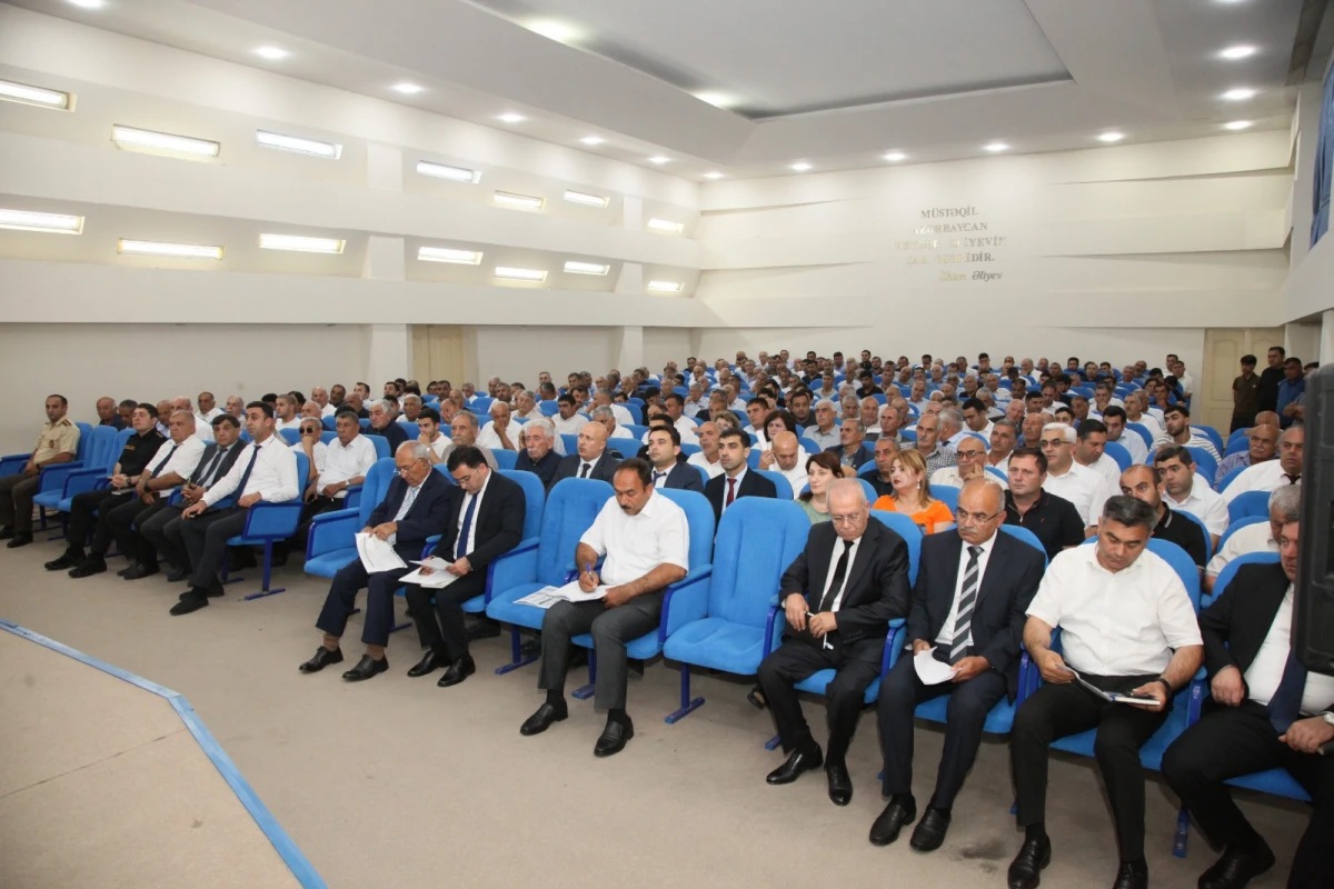 Bərdədə taxıl biçini prosesinin təşkilinə dair regional müşavirə keçirildi — 1