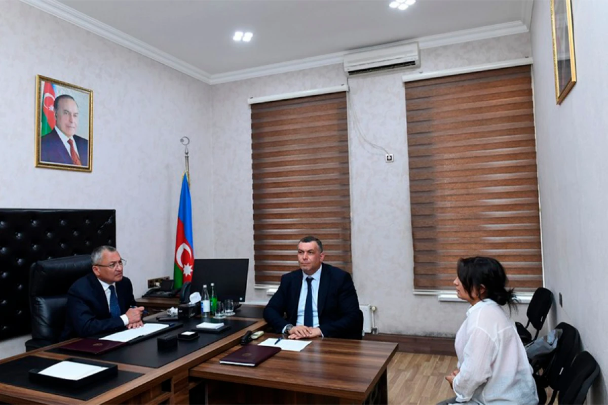 Dövlət Komitəsinin sədri vətəndaş qəbulu keçirdi