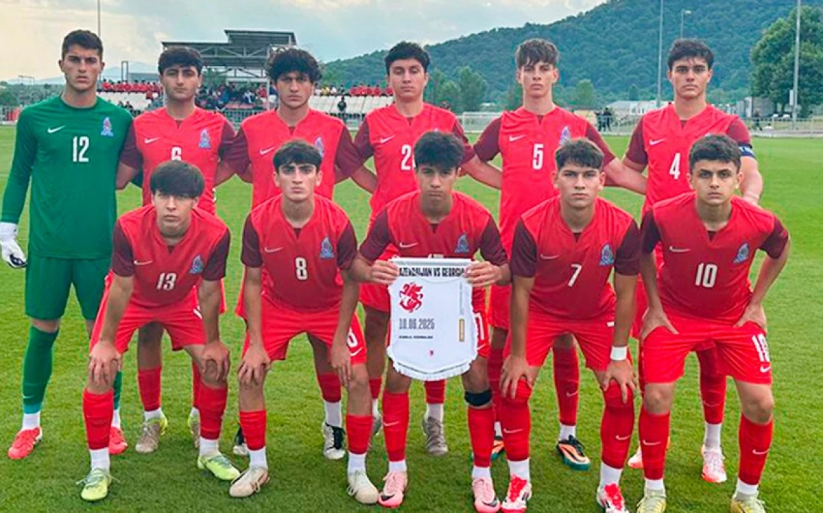 U-17 millimiz Gürcüstanla bərabərə qaldı