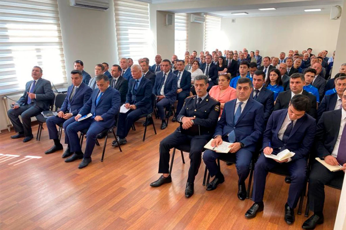 BŞİH Xəzər rayonunda müşavirə keçirdi