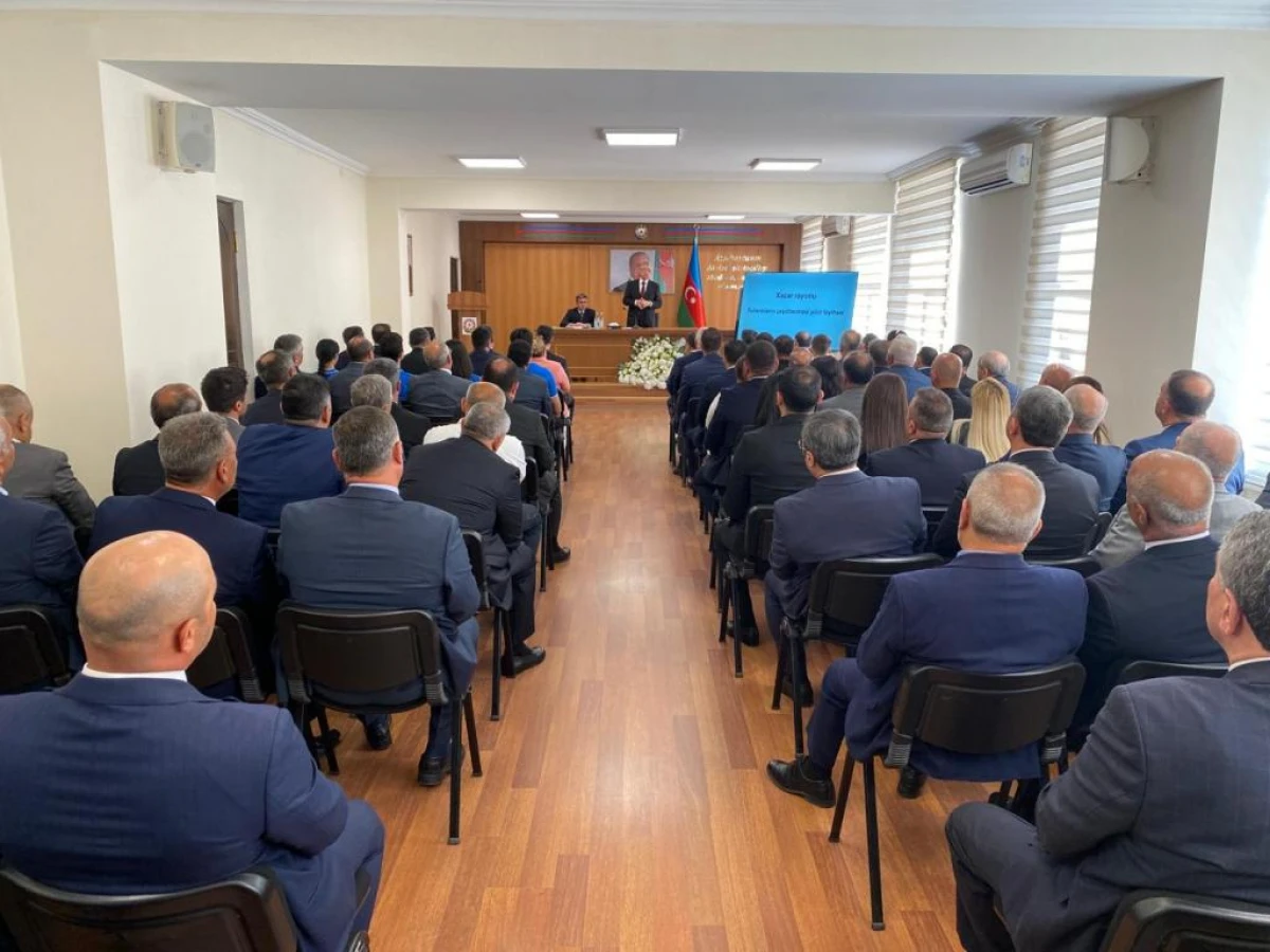 BŞİH Xəzər rayonunda müşavirə keçirdi — 2