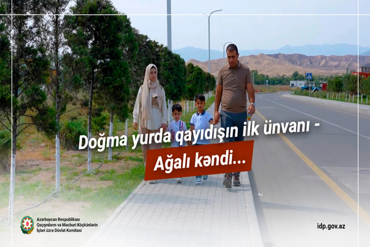 Dövlət Komitəsi Ağalı kəndi ilə bağlı videoçarx hazırladı