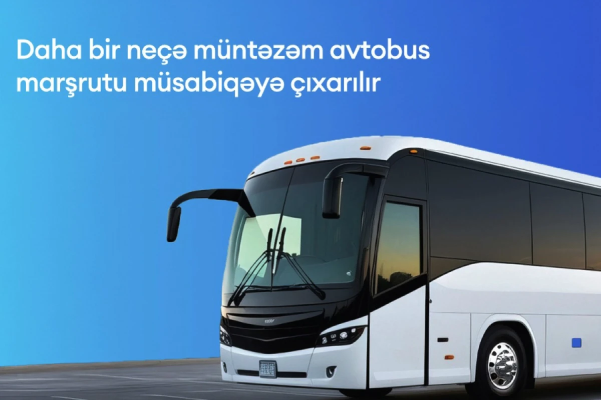 Gəncədə 22 müntəzəm avtobus marşrutu müsabiqəyə çıxarılır