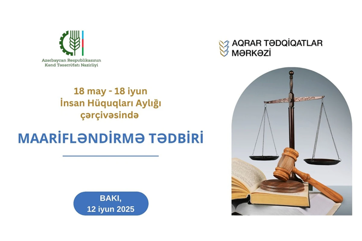 “İnsan Hüquqları Aylığı” çərçivəsində tədbir keçirildi
