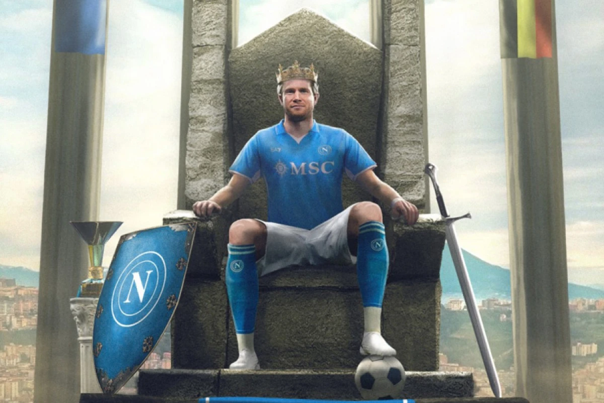 Bruyne “Napoli” ilə müqavilə imzaladı