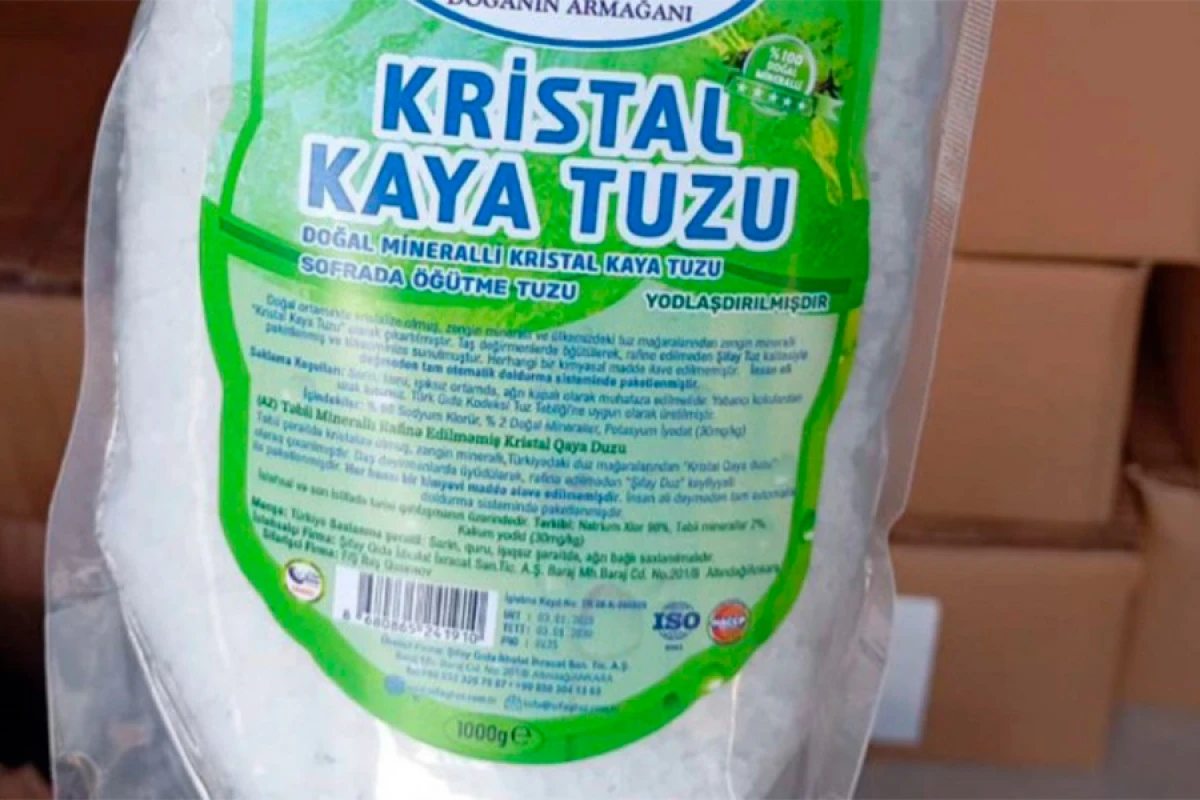 Azərbaycana gətirilən duz məhsullarında nöqsan aşkarlandı