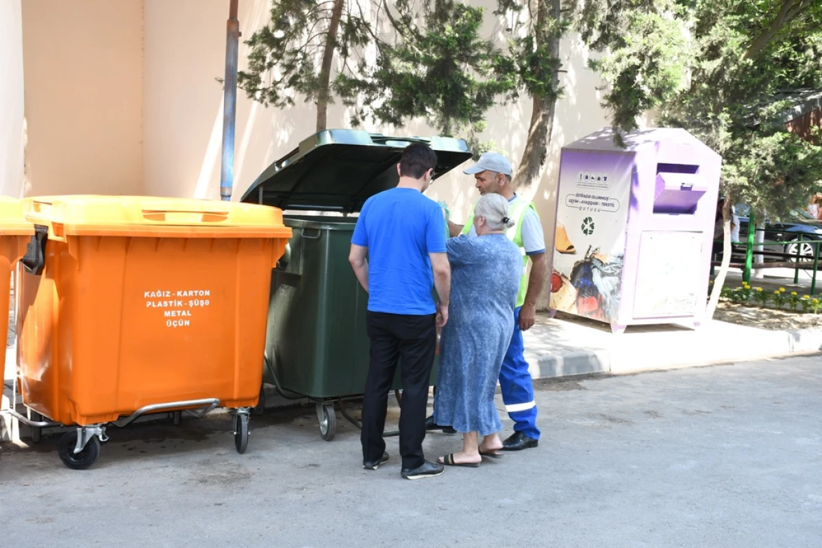 Xəzər rayonunda 400-dən çox zibil konteyner meydançası yaradıldı — 1