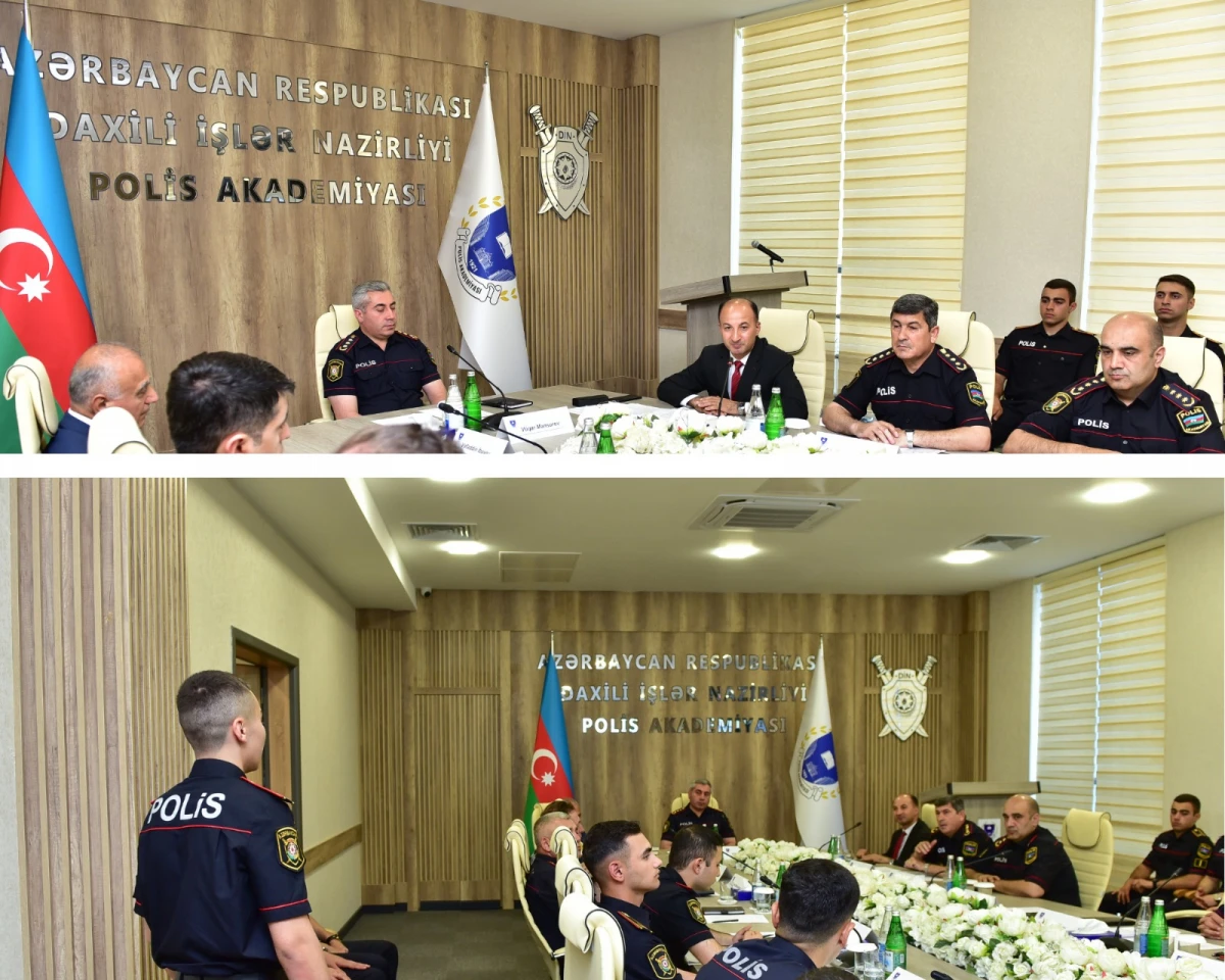 DİN-in Polis Akademiyasında “İnsan Hüquqları Aylığı” çərçivəsində dəyirmi masa təşkil olundu — 1