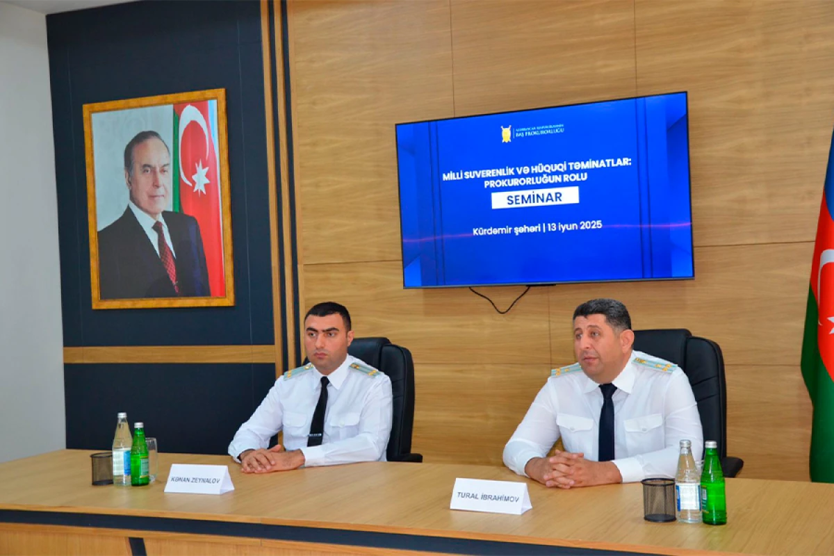 “Milli Suverenlik və Hüquqi Təminatlar: Prokurorluğun Rolu” mövzusunda seminar keçirildi
