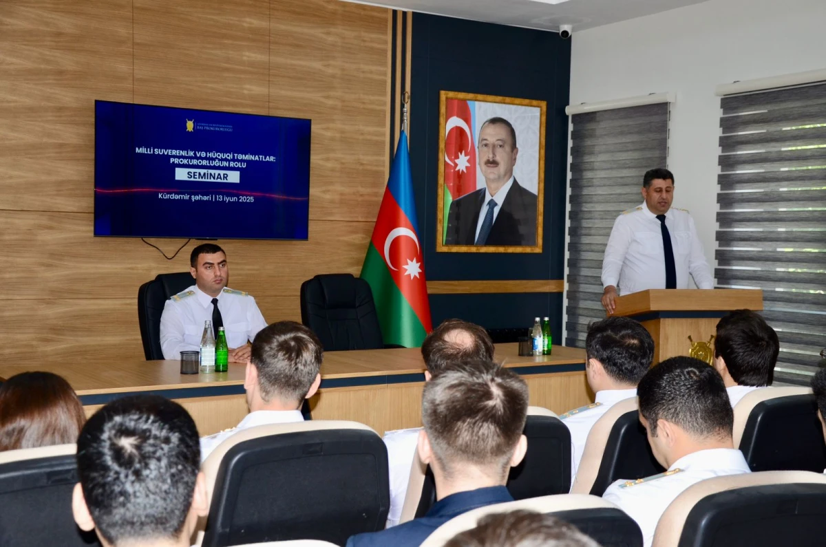 “Milli Suverenlik və Hüquqi Təminatlar: Prokurorluğun Rolu” mövzusunda seminar keçirildi — 8