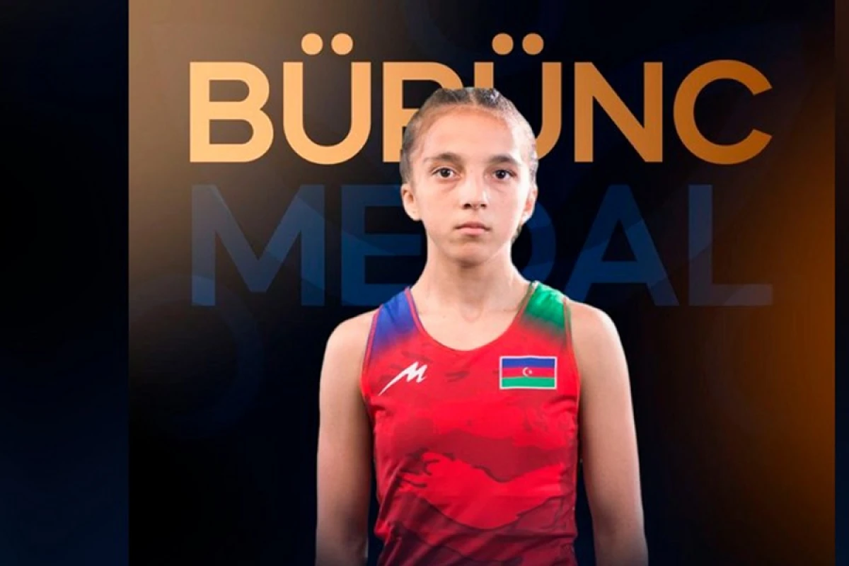 Qadın güləşçimiz Avropa çempionatında bürünc medal qazandı