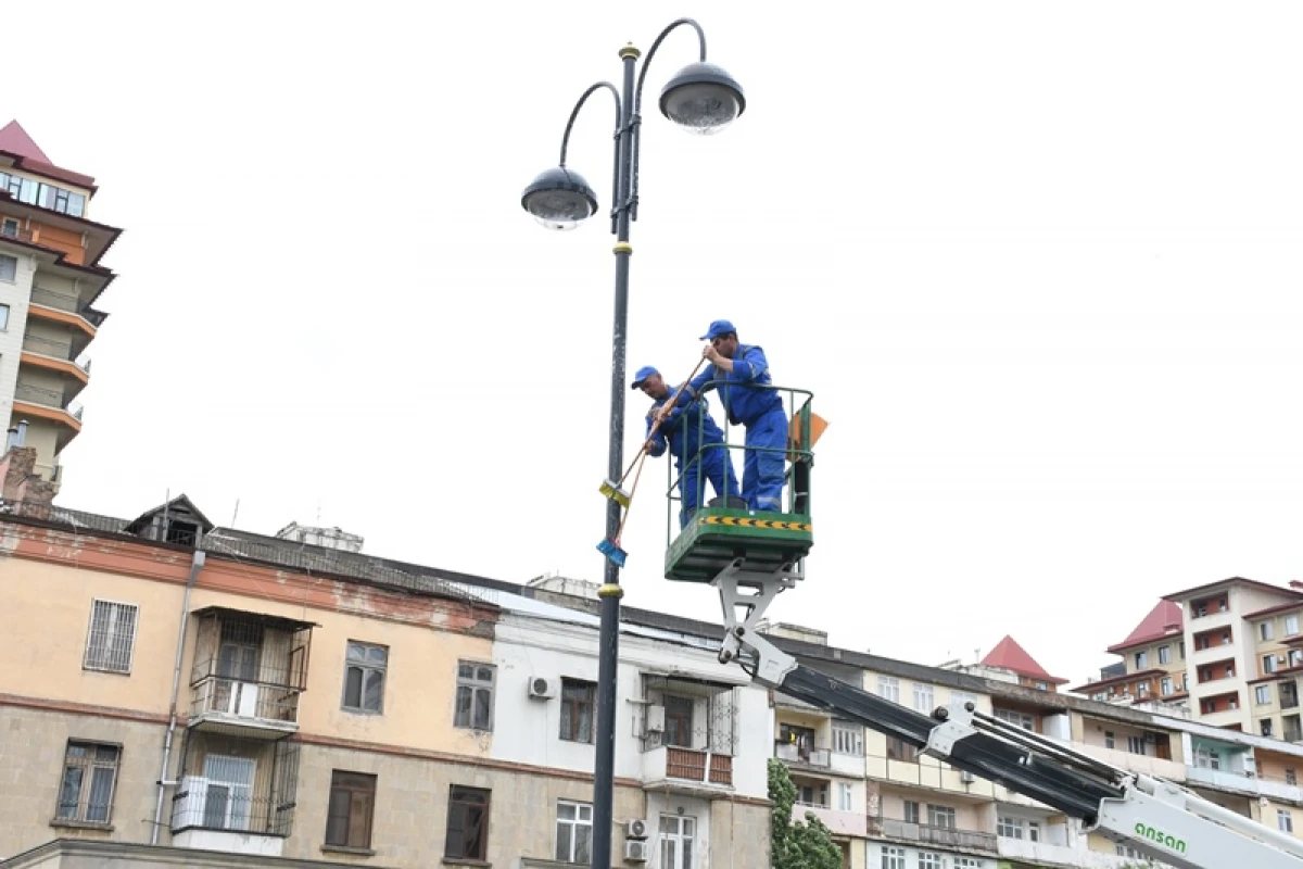 Paytaxtda növbəti geniş təmizlik işləri aparıldı — 7