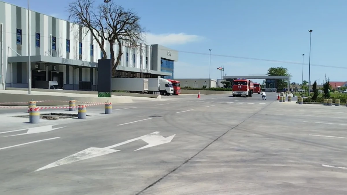 FHN Xaçmazda yanğın-taktiki təlim keçirdi — 1