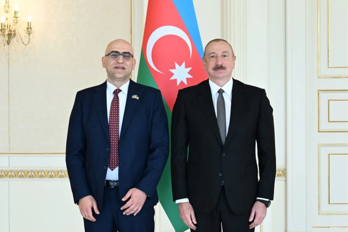 Azərbaycan Prezidenti Fələstinin ölkəmizdə yeni təyin olunmuş səfirinin etimadnaməsini qəbul etdi