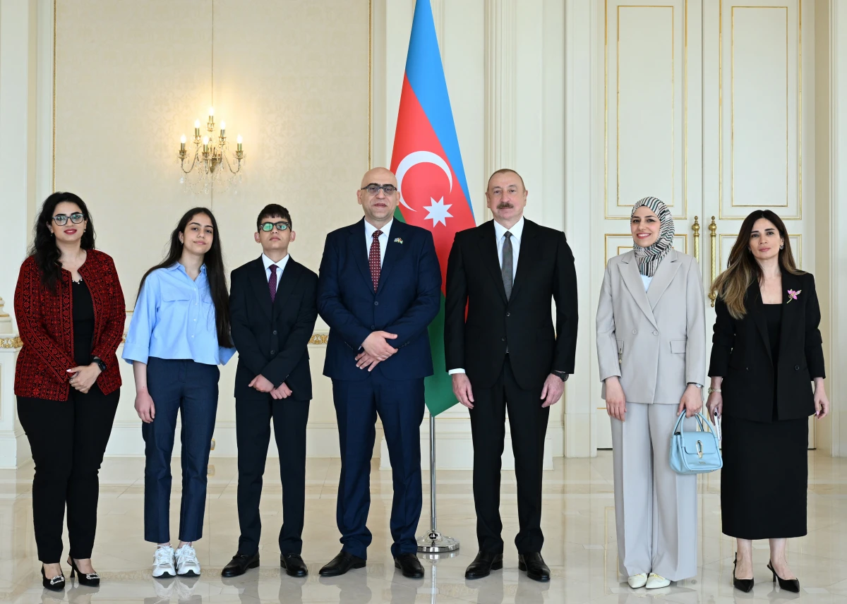 Azərbaycan Prezidenti Fələstinin ölkəmizdə yeni təyin olunmuş səfirinin etimadnaməsini qəbul etdi — 1